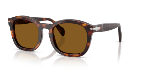Havana - 0PO0082S 8056262264621 Persol Sunglasses Unisex Irregular
