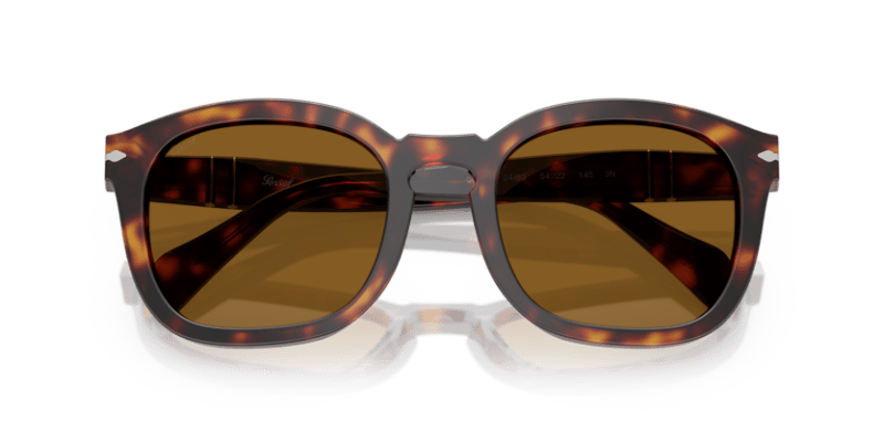 Havana - 0PO0082S 8056262264621 Persol Sunglasses Unisex Irregular