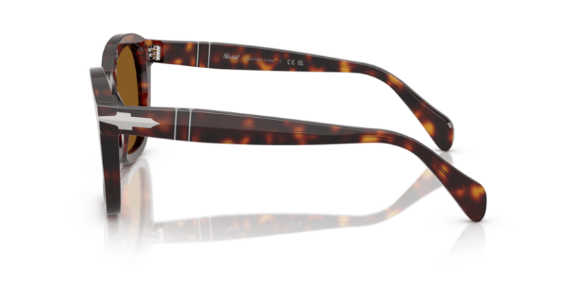 Havana - 0PO0082S 8056262264621 Persol Sunglasses Unisex Irregular