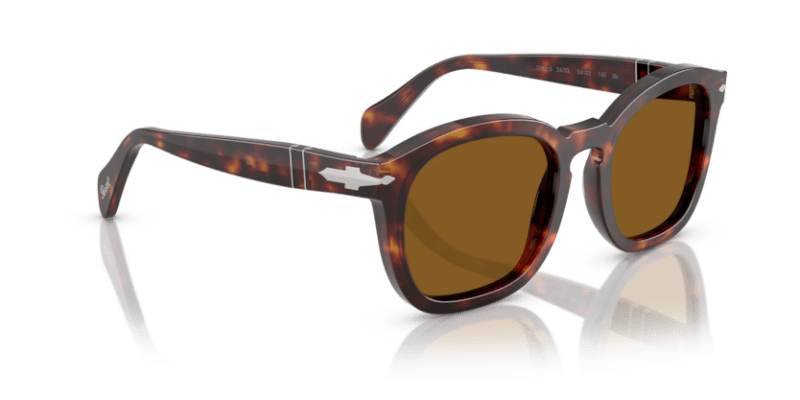 Havana - 0PO0082S 8056262264621 Persol Sunglasses Unisex Irregular