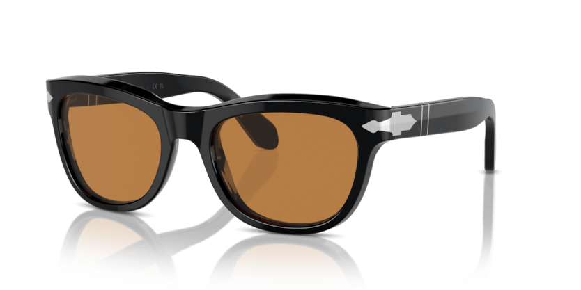 0PO0086S - Persol - (Black) Yellow Brown - 54 - 20 - 145 MM - Ardor Eyewear 8056262080573