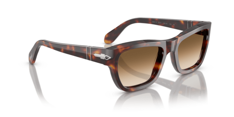Havana - 0PO0091S 8056262265123 Persol Sunglasses Unisex Butterfly