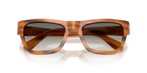 Striped Brown - 0PO0091S 8056262265291 Persol Sunglasses Unisex Butterfly