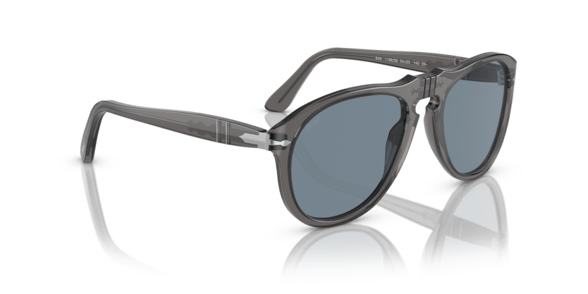 0PO0649 - Persol - (Transparent Grey) Blue - 54 - 20 - 140 MM - Ardor Eyewear 8056597999472