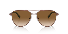 0PO1003S - Persol - (Shiny Brown) Gradient Brown - 58 - 17 - 145 MM - Ardor Eyewear 8056597756037