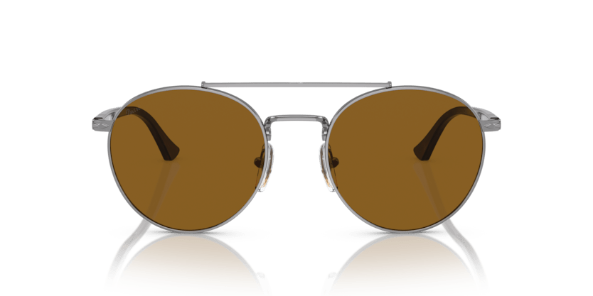 0PO1011S - Persol - (Gunmetal) Brown - 54 - 20 - 145 MM - Ardor Eyewear 8056597818803