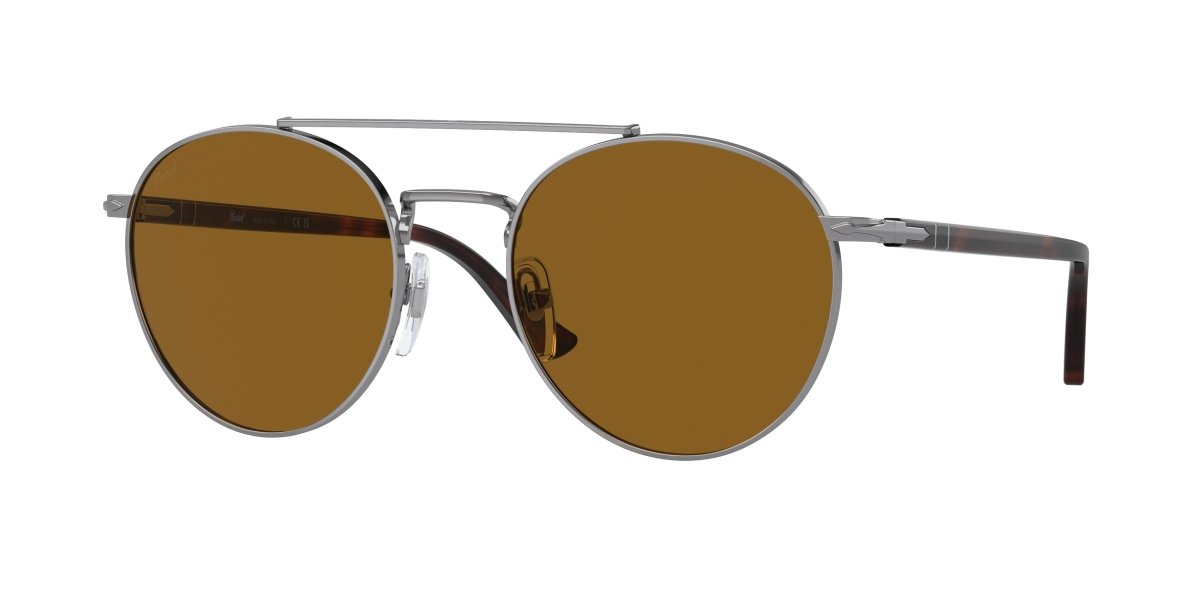 0PO1011S - Persol - (Gunmetal) Brown - 54 - 20 - 145 MM - Ardor Eyewear 8056597818803