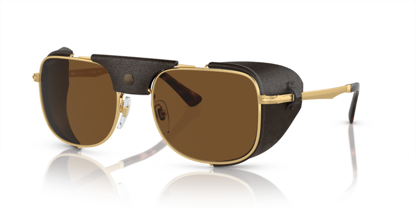 0PO1013SZ - Persol - (Gold) Polar Brown Polarized - 55 - 20 - 145 MM - Ardor Eyewear 8056597933117