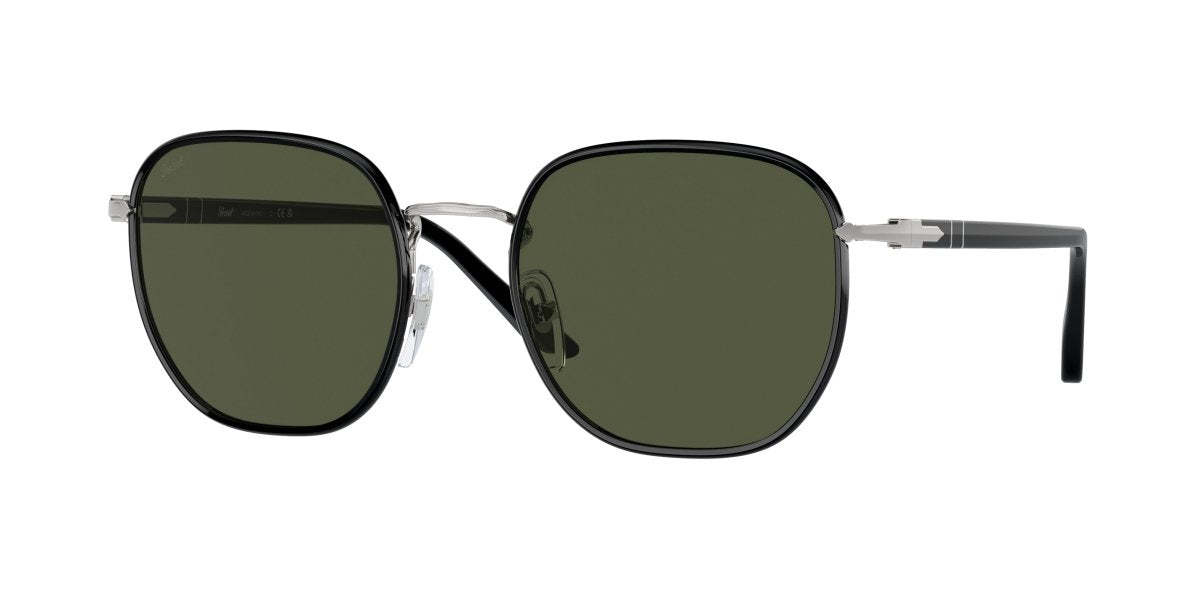 0PO1015SJ - Persol - (Silver / Black) Green - 52 - 20 - 145 MM - Ardor Eyewear 8056597933445