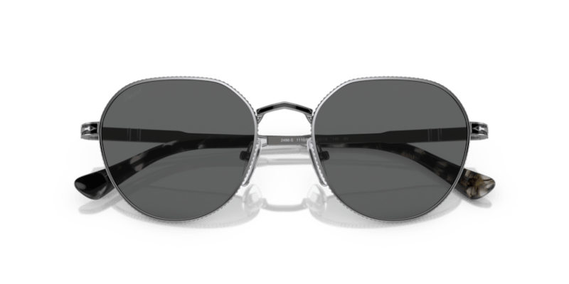 Gunmetal/Black - 0PO2486S 8056597544917 Persol Sunglasses Unisex Square