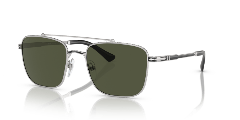 0PO2487S - Persol - (Silver/Black) Green - 55 - 19 - 145 MM - Ardor Eyewear 8056597545419