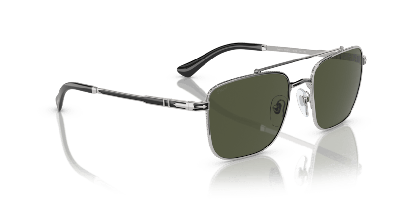 0PO2487S - Persol - (Silver/Black) Green - 55 - 19 - 145 MM - Ardor Eyewear 8056597545419