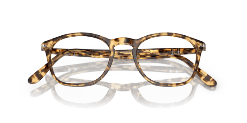 Brown/Beige Tortoise - 0PO3007V 8053672668087 Persol Eyeglasses Man Square