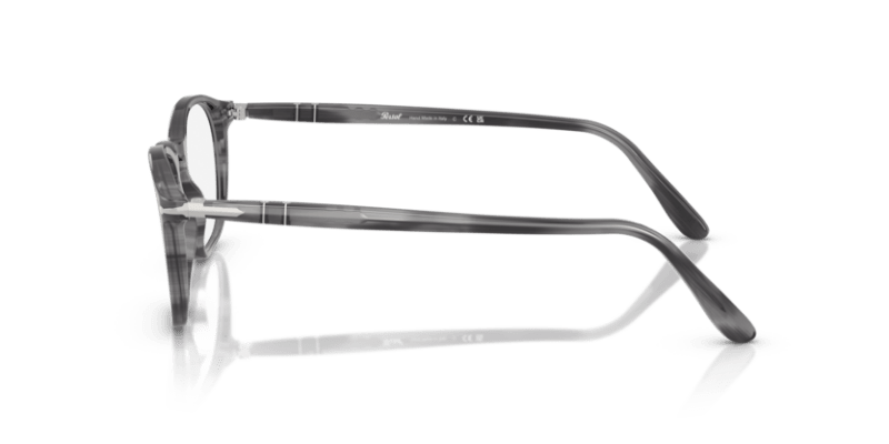 Striped Grey - 0PO3007V 8056262356371 Persol Eyeglasses Man Square