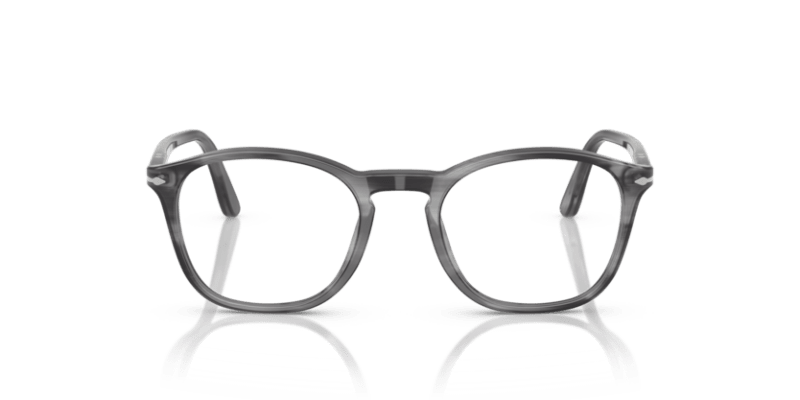 Striped Grey - 0PO3007V 8056262356371 Persol Eyeglasses Man Square