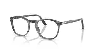 Striped Grey - 0PO3007V 8056262356371 Persol Eyeglasses Man Square