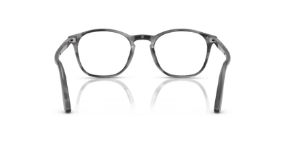 Striped Grey - 0PO3007V 8056262356371 Persol Eyeglasses Man Square