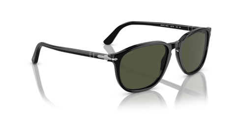 0PO3019S - Persol - Frame: Black - (Black 95/31) - Lens: Green - 55 MM - Ardor Eyewear