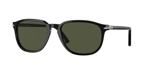 0PO3019S - Persol - Frame: Black - (Black 95/31) - Lens: Green - 55 MM - Ardor Eyewear