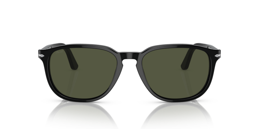 0PO3019S - Persol - Frame: Black - (Black 95/31) - Lens: Green - 55 MM - Ardor Eyewear