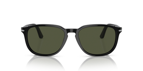 0PO3019S - Persol - Frame: Black - (Black 95/31) - Lens: Green - 55 MM - Ardor Eyewear