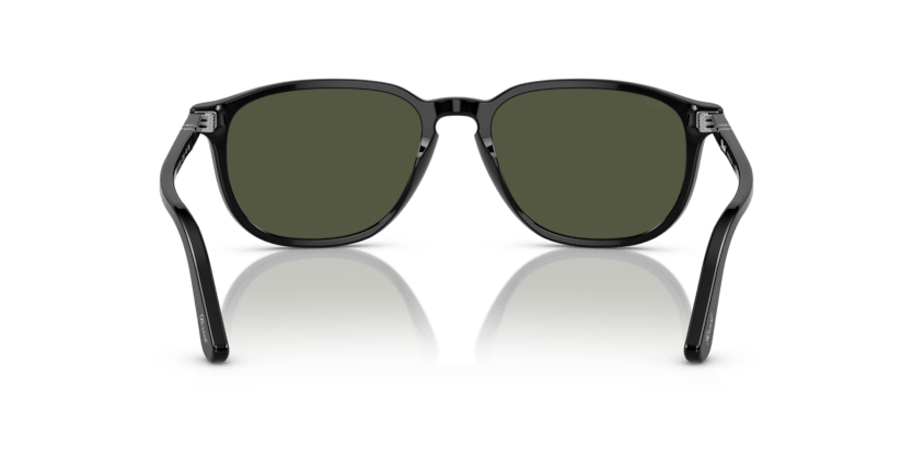 0PO3019S - Persol - Frame: Black - (Black 95/31) - Lens: Green - 55 MM - Ardor Eyewear