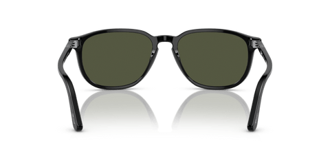 0PO3019S - Persol - Frame: Black - (Black 95/31) - Lens: Green - 55 MM - Ardor Eyewear