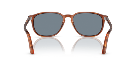 0PO3019S - Persol - Frame: Brown - (Terra Di Siena 96/56) - Lens: Light Blue - 52 MM - Ardor Eyewear