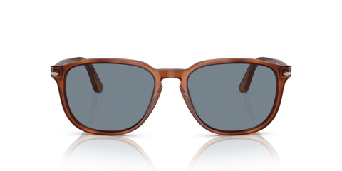 0PO3019S - Persol - Frame: Brown - (Terra Di Siena 96/56) - Lens: Light Blue - 52 MM - Ardor Eyewear