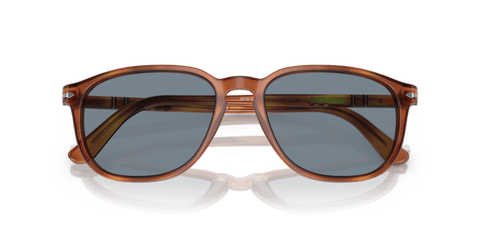 0PO3019S - Persol - Frame: Brown - (Terra Di Siena 96/56) - Lens: Light Blue - 52 MM - Ardor Eyewear