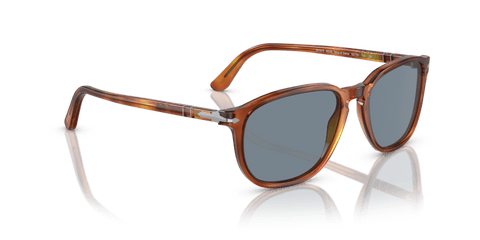 0PO3019S - Persol - Frame: Brown - (Terra Di Siena 96/56) - Lens: Light Blue - 52 MM - Ardor Eyewear