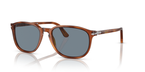 0PO3019S - Persol - Frame: Brown - (Terra Di Siena 96/56) - Lens: Light Blue - 52 MM - Ardor Eyewear