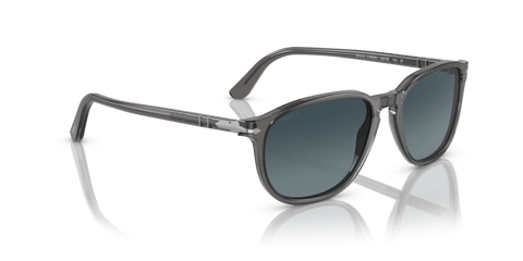 0PO3019S - Persol - Frame: Grey - (Transparent Grey 1196S3) - Lens: Light Blue Gradient Dark Blue Polar Polarized - 52 MM - Ardor Eyewear