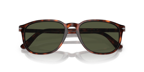 0PO3019S - Persol - Frame: Tortoise - (Havana 24/31) - Lens: Green - 52 MM - Ardor Eyewear