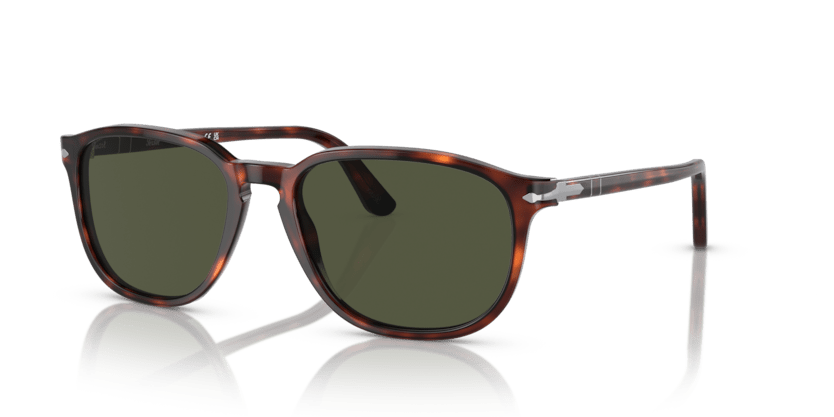 0PO3019S - Persol - Frame: Tortoise - (Havana 24/31) - Lens: Green - 52 MM - Ardor Eyewear