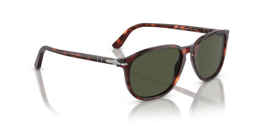 0PO3019S - Persol - Frame: Tortoise - (Havana 24/31) - Lens: Green - 52 MM - Ardor Eyewear