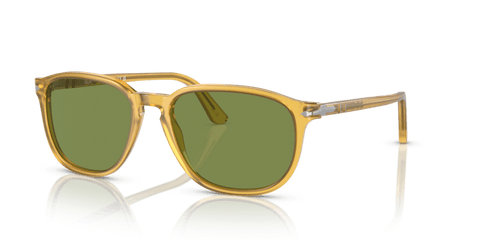 0PO3019S - Persol - Frame: Yellow - (Miele 204/4E) - Lens: Green - 52 MM - Ardor Eyewear