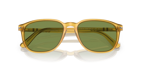 0PO3019S - Persol - Frame: Yellow - (Miele 204/4E) - Lens: Green - 52 MM - Ardor Eyewear