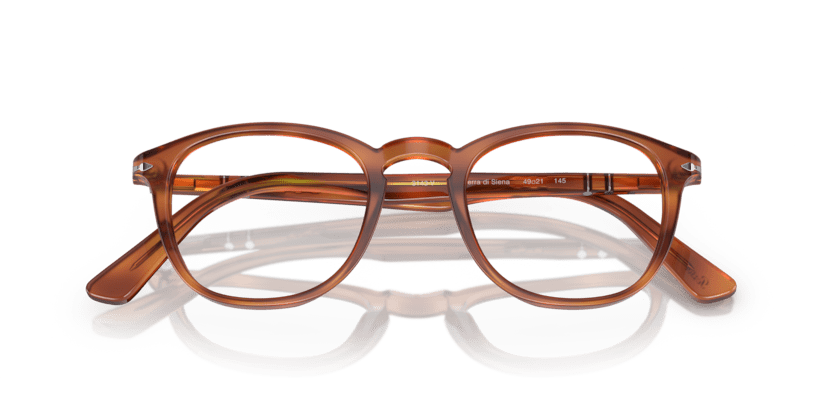 0PO3143V - Persol - Brown - (Terra Di Siena 96) - 49 - 21 - 145 MM - Ardor Eyewear 8056597934787