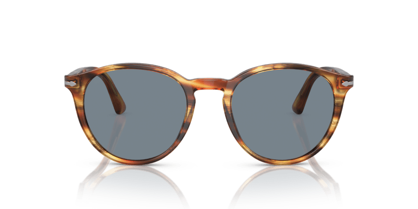 0PO3152S - Persol - (Brown Striped Yellow) Blue - 52 - 20 - 145 MM - Ardor Eyewear 8053672618648