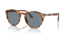 0PO3152S - Persol - (Brown Striped Yellow) Blue - 52 - 20 - 145 MM - Ardor Eyewear 8053672618648