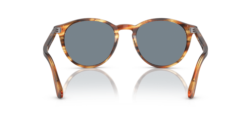 0PO3152S - Persol - (Brown Striped Yellow) Blue - 52 - 20 - 145 MM - Ardor Eyewear 8053672618648