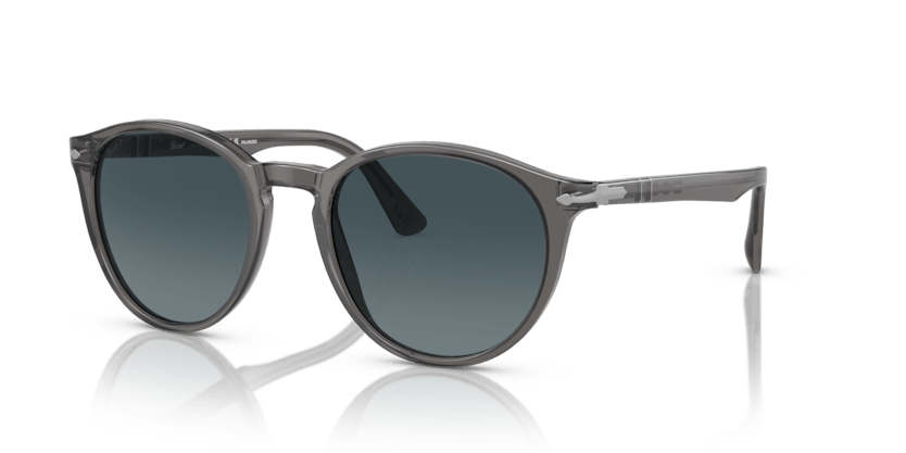 0PO3152S - Persol - (Transparent Grey) Light Blue Gradient Dark Blue Polar Polarized - 49 - 20 - 145 MM - Ardor Eyewear 8056597999328