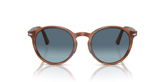 0PO3171S - Persol - Frame: Brown - (Terra Di Siena 96/Q8) - Lens: Azure Gradient Blue - 52 MM - Ardor Eyewear