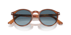 0PO3171S - Persol - Frame: Brown - (Terra Di Siena 96/Q8) - Lens: Azure Gradient Blue - 52 MM - Ardor Eyewear