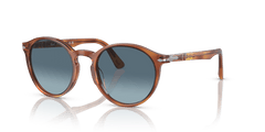 0PO3171S - Persol - Frame: Brown - (Terra Di Siena 96/Q8) - Lens: Azure Gradient Blue - 52 MM - Ardor Eyewear