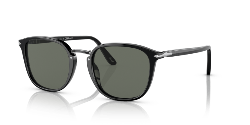 0PO3186S - Persol - (Black) Green Polarized - 53 - 21 - 145 MM - Ardor Eyewear 8053672826777