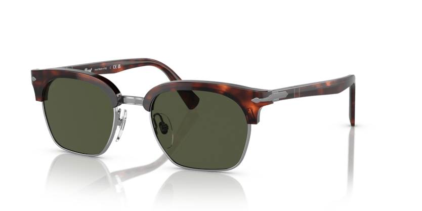 0PO3199S - Persol - Frame: Tortoise - (Havana 24/31) - Lens: Green - 53 MM - Ardor Eyewear