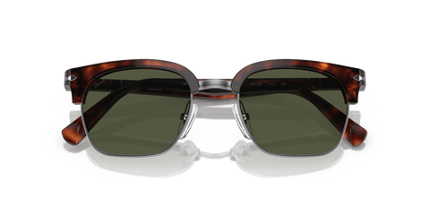 0PO3199S - Persol - Frame: Tortoise - (Havana 24/31) - Lens: Green - 53 MM - Ardor Eyewear