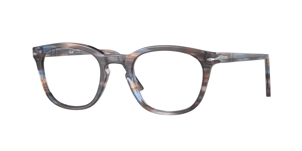 0PO3258V - Persol - Blue - (Striped Blue 1155) - 48 - 21 - 145 MM - Ardor Eyewear 8056597641494